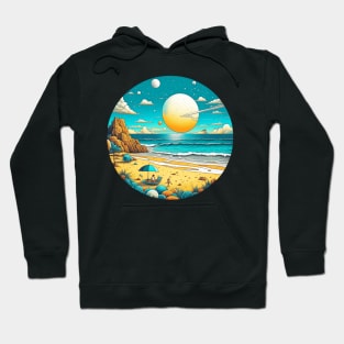 A Beach in Space Hoodie